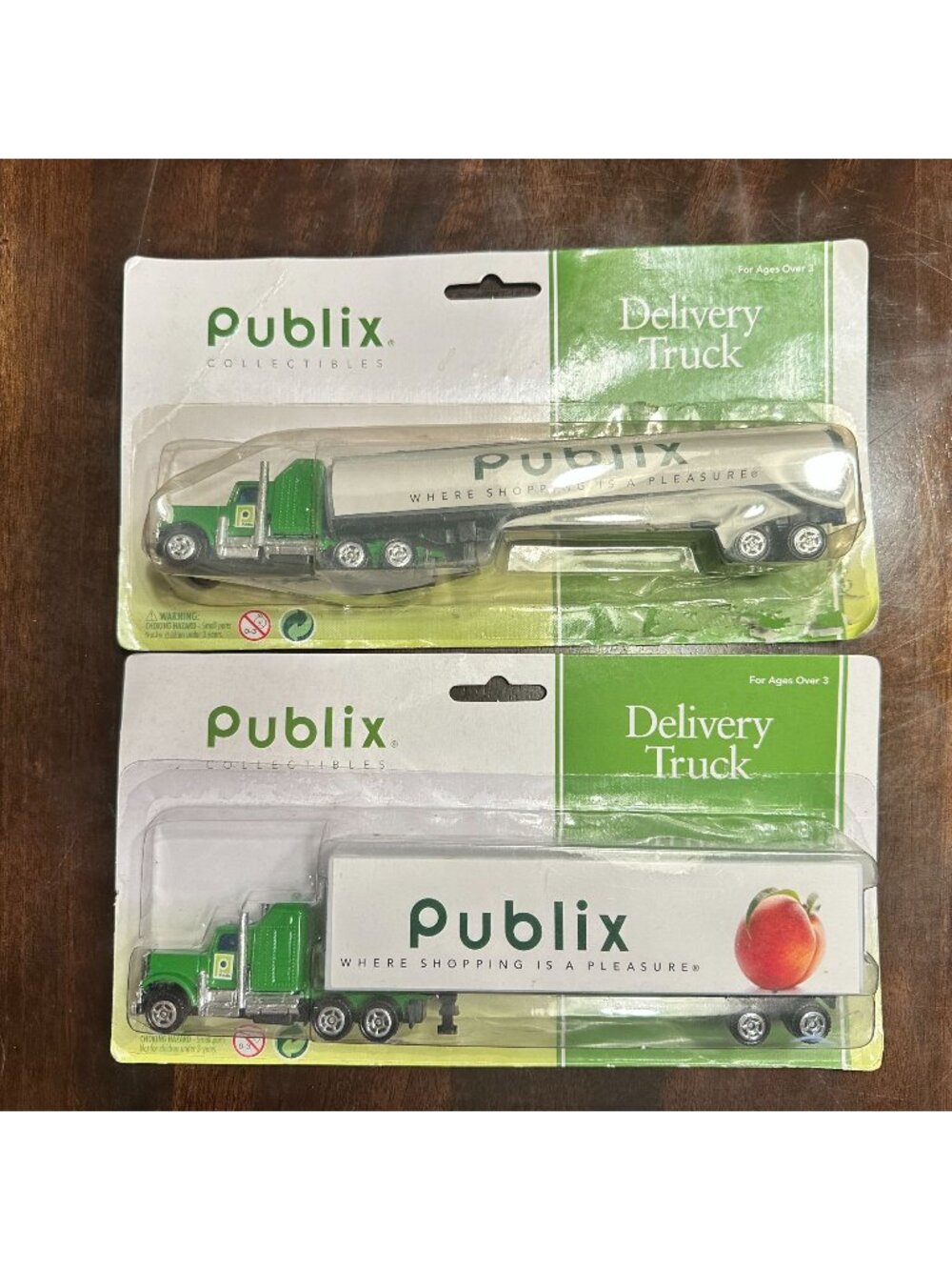 Publix Collectibles Die-Cast Delivery Trucks Lot Of 2